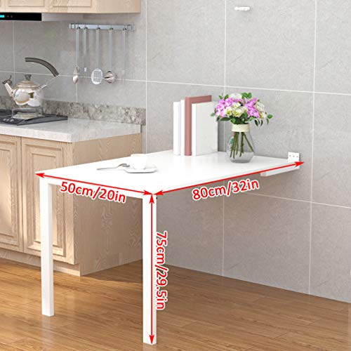 Table à abattant murale convertible en bureau flottant pour studio - 3