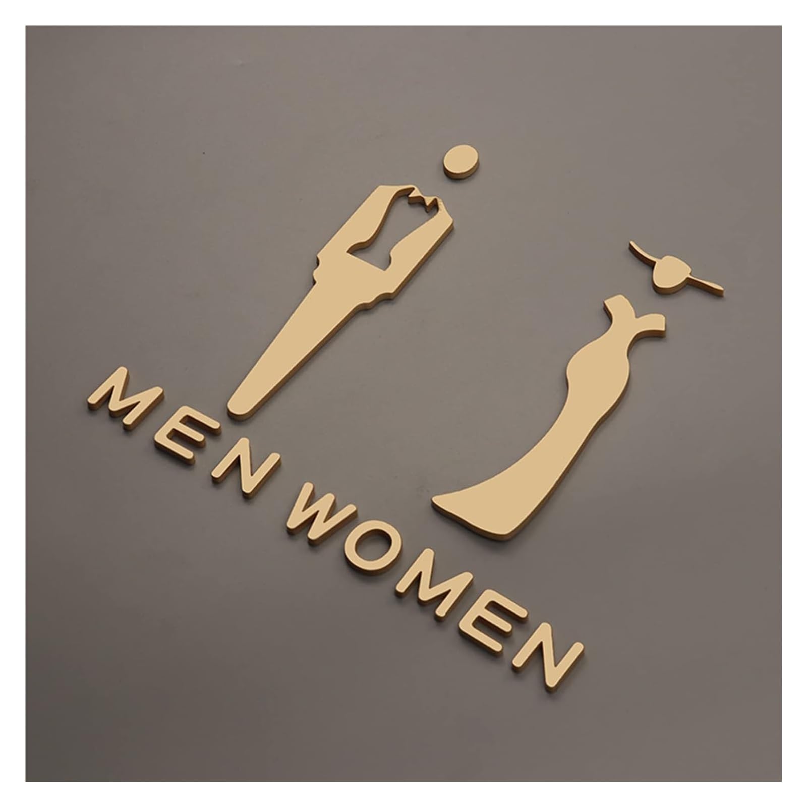 Letreros Divertidos para Puerta de baño, letreros para baño, letreros para baño para Mujeres y Hombres, letreros/Carteles Unisex para Puerta de baño, Letrero(