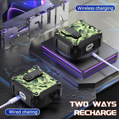 image for R-fun for AirPods 3rd Generation 2021 Charging Case Cover, Full Drop P