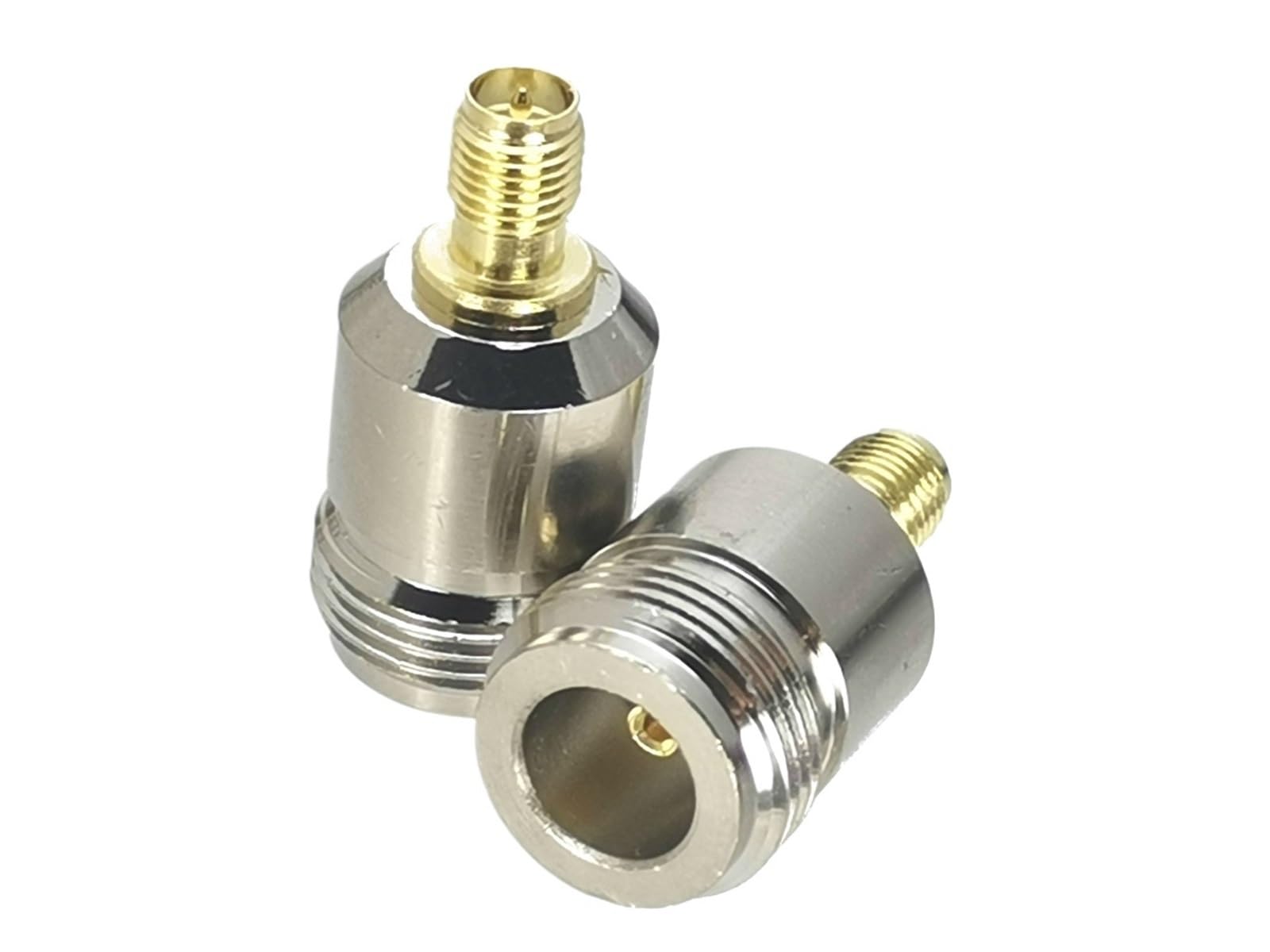 1 adaptateur coaxial RP-SMA RP SMA vers N fiches mâles et jack femelle (N F vers RPSMA F)