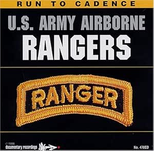 Run To Cadence W/ The U.S. Army Airborne Rangers: Amazon.com.br: Moda