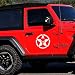 Autodomy Pegatinas Punisher Estrella Calavera Trail Off Road Todoterreno 4x4 Sport Adventure...