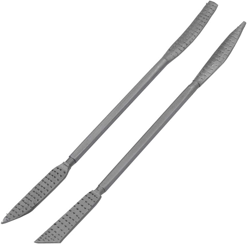 DGOL 8pcs 8 inch Cute Strong Wood Carving File Kit Double End Refiller Rasp Filing Tool Set
