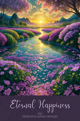 Eternal Happiness Convention 2026 Of Jehovah's Witnesses: JW Notebook for the Regional Convention of Jehovah's Witnesses| Nice Pioneer Baptism Journal Gift 6x9 Inch with Lined Pages
