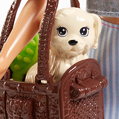 Barbie - Picknick-Puppe mit Tieren und Zubehör, 3 Jahre Spielzeug (Mattel FPR48) – Bild 4