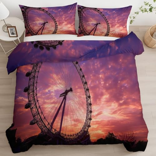 Funda Nordica Cama 105 Juvenil London Eye