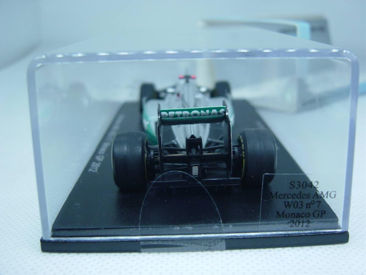 Amazon | spark 1/43 Mercedes AMG W03 Monaco GP 2012#7 Michael
