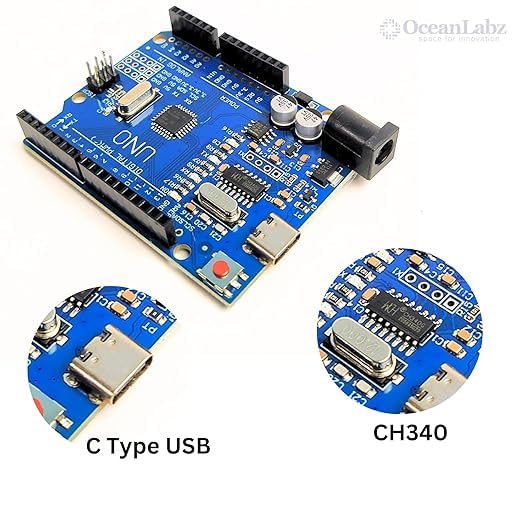 Image of DIY Ultimate Starter Kit with UNO Controller Board with C-Type Interface | 30+ Project Online Tutorials & 30+ Challenges | Compatible with UNO, RPi, ESP32, Mega | 42+ Components