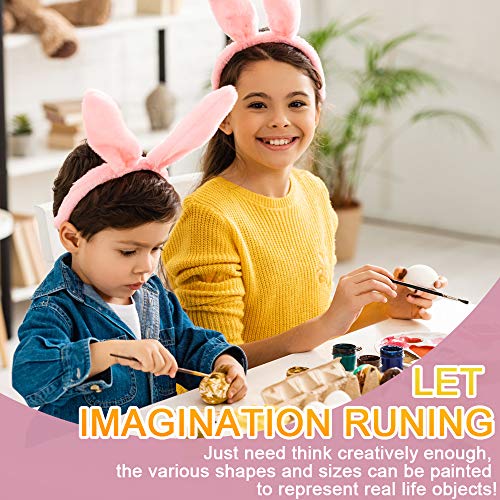 Mekouzon 24Pcs River Rocks For Painting, Naturally Stones For Kindness Arts, 2-3 Inch Perfect For Diy Project, Hand Crafts For Family Time, Kid Party And Home Decoration #TOP2