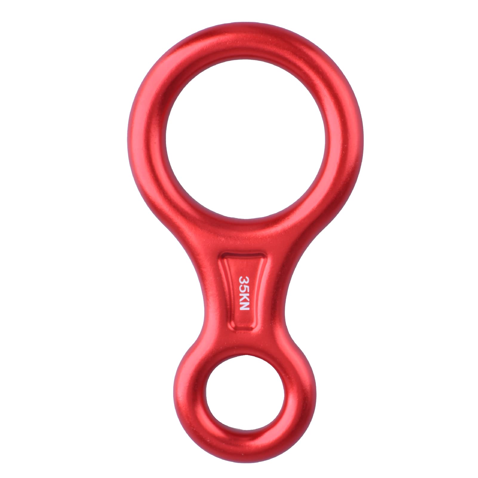 YAPJEB Figure 8 Descender, 35KN 50kN Rescue Figure Belay Device Belaying and Rappelling Gear Descender Rigging for Climbing Rescue, Heavy Duty Belay Device, Downhill Equipment