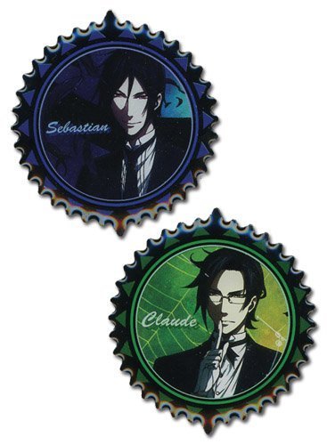 Set di 2 pin - Black Butler - New Sebastian &
