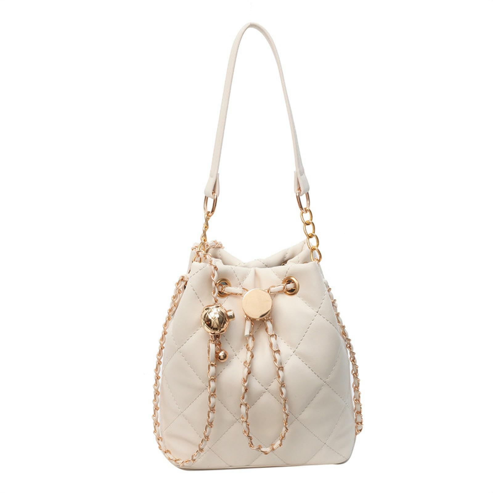 Torebki damskie z wiaderkiem, małe kieszenie, lekka, skórzana torba crossbody, regulowany pasek na ramię