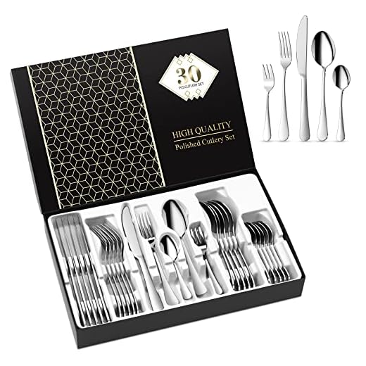 Set di Posate Inox 30 Pezzi