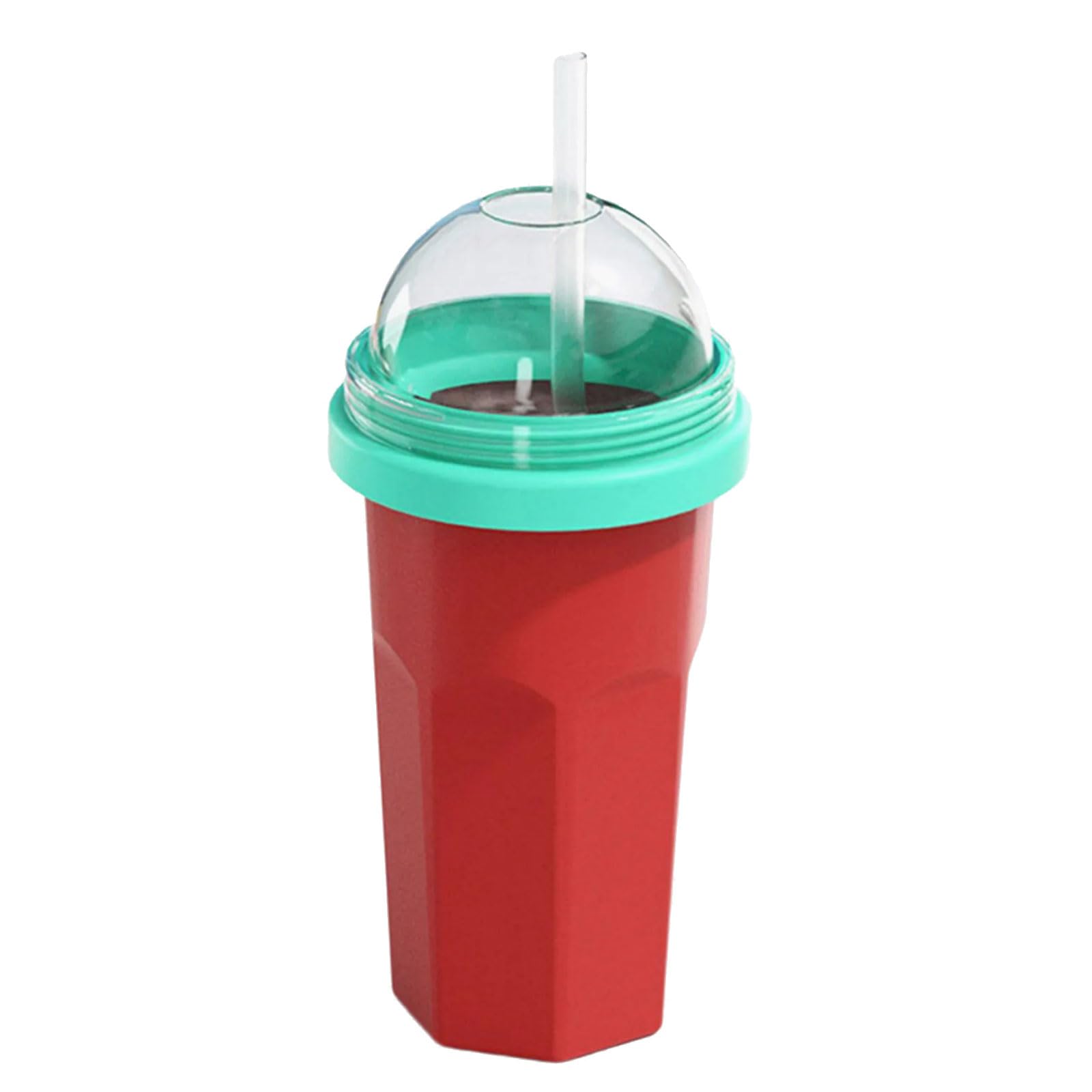 NMOWYBPY Compact Ice Slush Cup with Leakproof Silicone Lid, Portable Freezing Drink Maker for Parties, Beverages, Picnics Portable Freeze Slush Maker