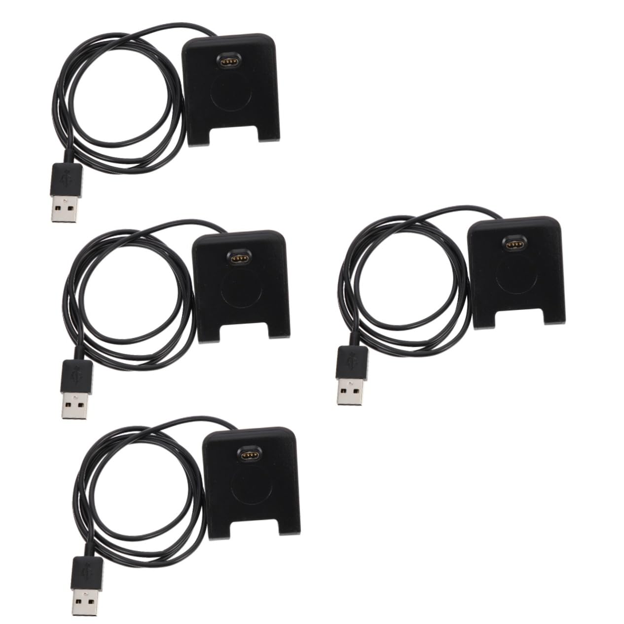 Hemobllo 4pcs fenix55s245 Solar Watch Charger venu smartwatch Charger Watch Charging Cable Watch Charger Stand smartwatch rechargers Charge 4 Charger Charging Station Intelligent abs Fly