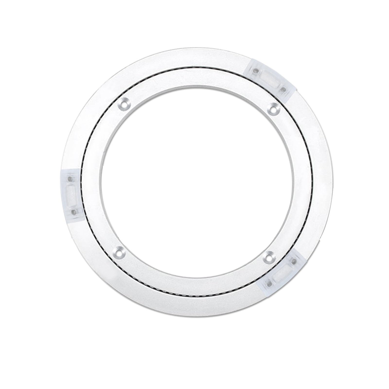 Lazy Susans Dining Table Turntable Base Bearing Aluminum Alloy Core Silent Rotation Home Suitable for Kitchen Base Rotating Dining Table(13.7inch)