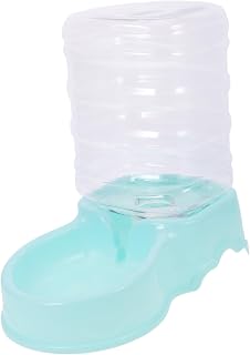 PET Automatic Feeder Water Fountain, Gravity Bowl Dispenser 3.5l | Plastic Build, Simple Elegant Style, Easy Refill, for Dog and Cat Use in Home or PET Store