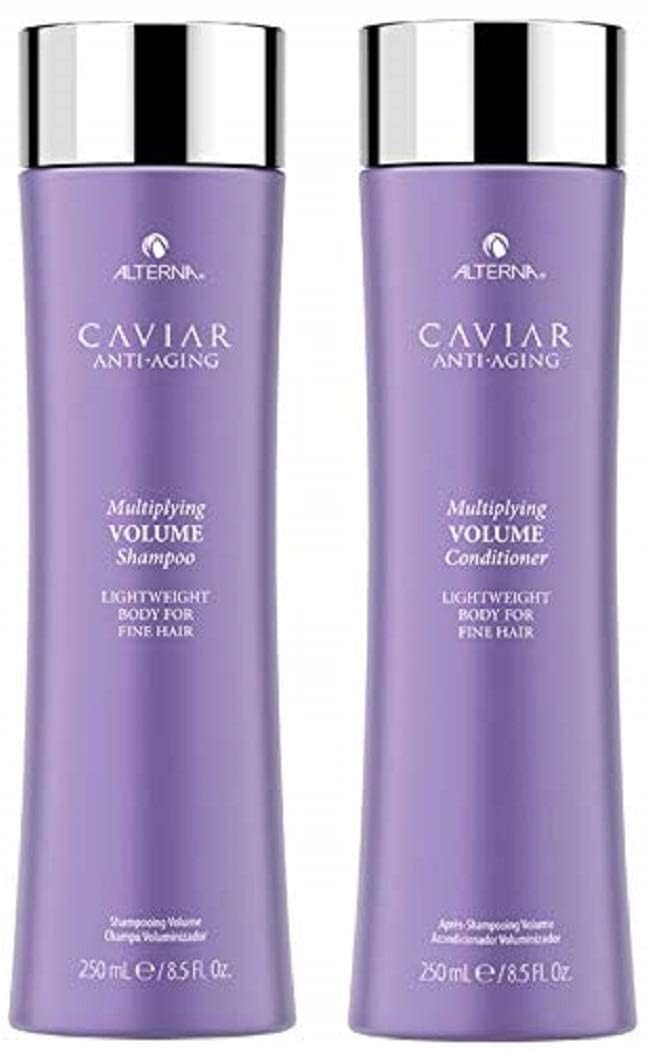 Alterna Caviar Anti-Aging Multiplying Volume Shampoo and Conditioner Set, 8.5-Ounce (2-Pack)