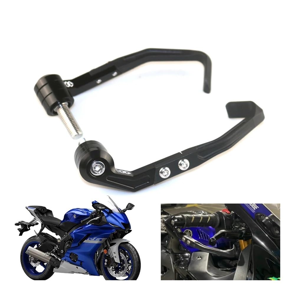 Guidon de Moto Protecteur Leviers De Moto, Protection De Guidon De Frein Et d'embrayage pour Yam&aha R6 2017 – 2020 Et R1 2015-2021 R7 2021-2023