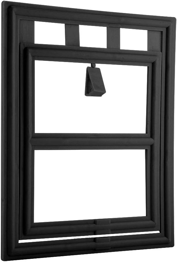 Zerodis Pet Door, Strong Magnet Design Dog Door Easy to Control Without Constriction Cat Door Convenient to Use Automatic Puppy Door Flap for Screen Window Gate (L Day Font)