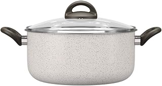 Brinox - Caçarola com Tampa 24Cm 4,5L Ceramic Life Suprema - Vanilla