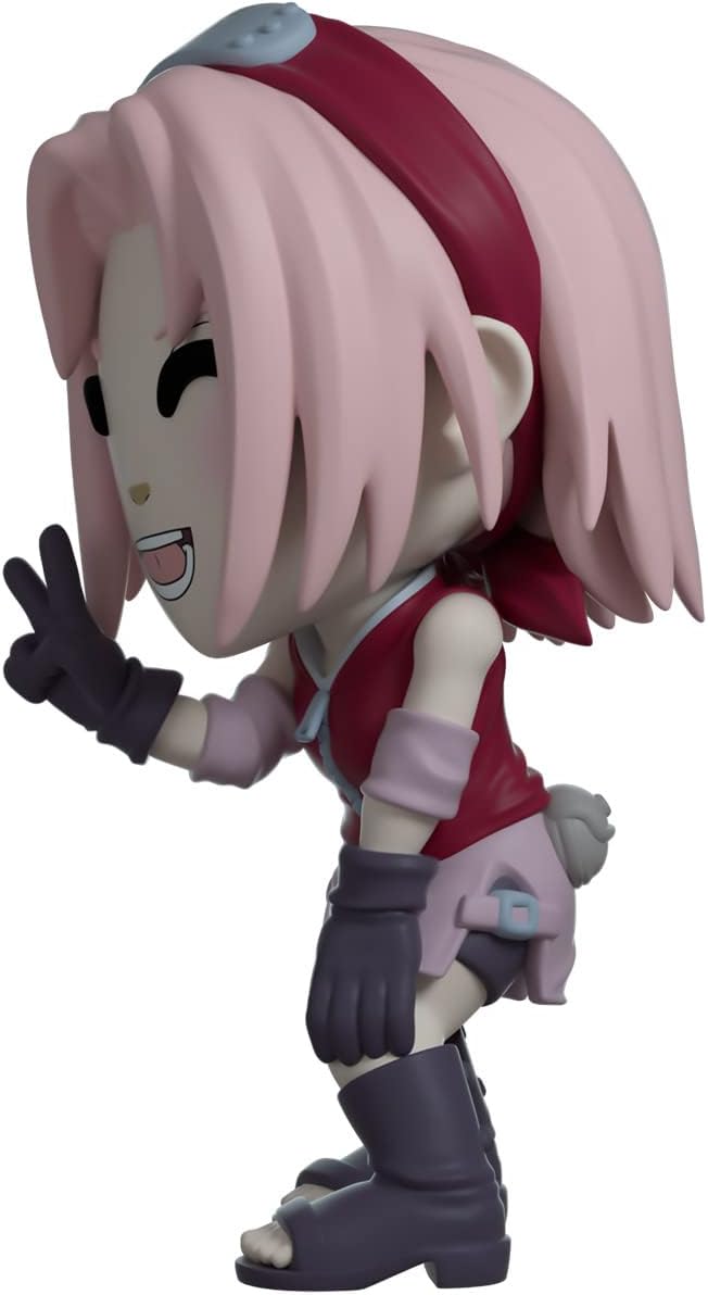 Youtooz Sakura Haruno, 3.8" Inch Naruto Anime Figure, Collectible Sakura Haruno Vinyl Figure Naruto Collection