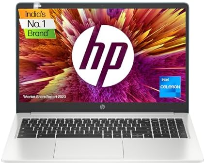 HP Chromebook 15a Intel Celeron N4500 15.6 inch (39.6cm) HD,Anti-Glare, Micro-Edge Laptop(4GB RAM/128 GB eMMC/Intel UHD Graphics/Google Assistant/Chrome 64/Numeric Keypad/Dual Speaker) 15a- na0012TU