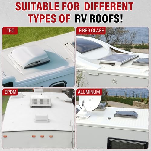 CUKWUYBY RV Roof Coating 1 Gallon