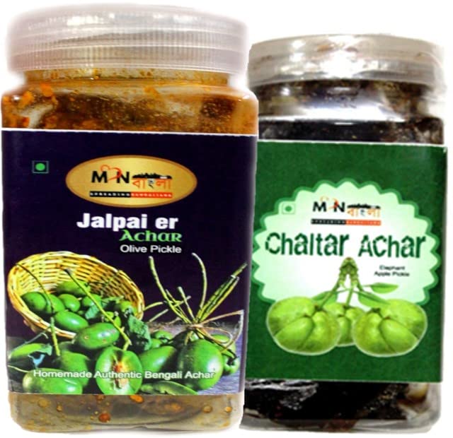 MonBangla Authentic Bengali Homemade Achar Combo -Chalta Achar(200G)+Jalpai Achar (200GX2) (B0BKVQHZJK) Amazon Price History, Amazon Price Tracker