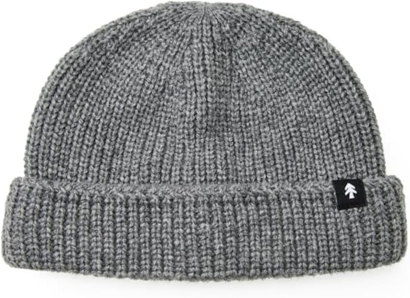 Huckberry Short Roll Beanie Light Grey at Amazon Men's Clothing store