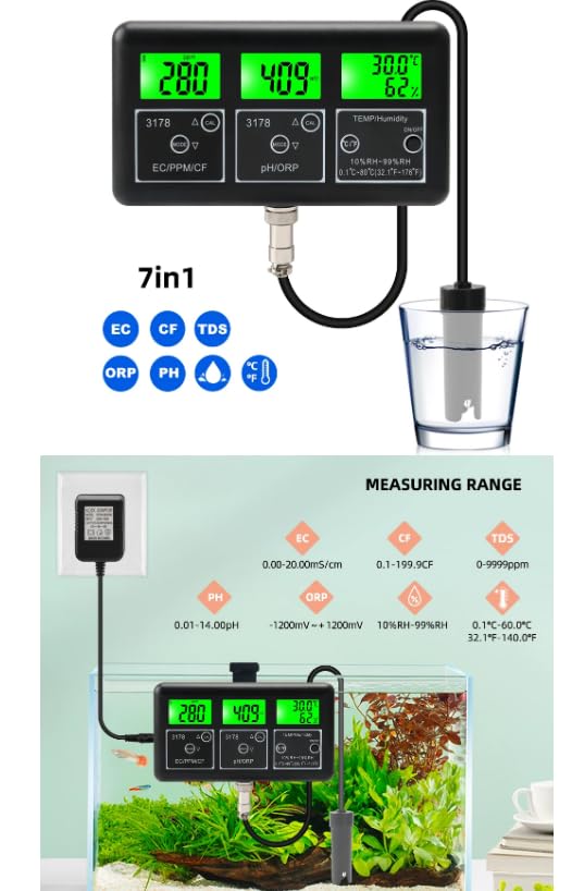 Detailed specifications for the VIHELM RS485-3178 meter, including ranges, resolution, and accuracy