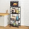 Microwave Stand Cart with Storage, ...