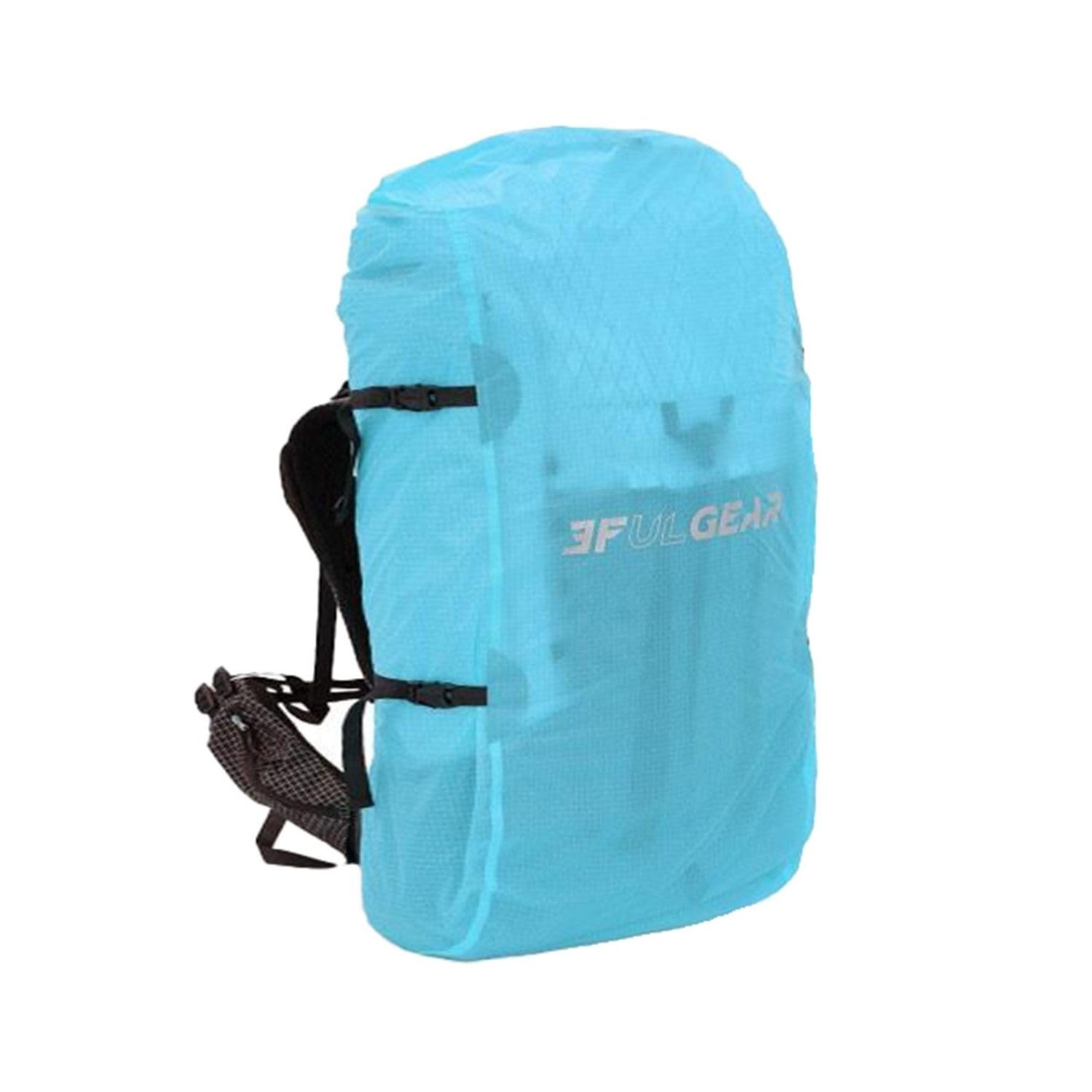 windhike 3F UL Gear Waterproof Backpack Rain Cover, Ultralight Backpack Cover with Reflective Strip, UHMWPE& Nylon Material Pack Cover for Hiking Camping Traveling (Lake Blue, S 20-35L) : Sports &