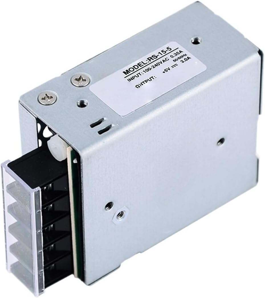 RS-15W 5V3A スイッチング電源 12V/24V DC DCモジュール 3.3/15/48V 安定器(RS-15-15 |