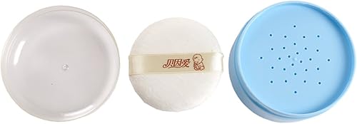 Vista 4 de topwon 3.5" bebé after-bath borla Kit Contenedor Dispensor Caso con Sifter