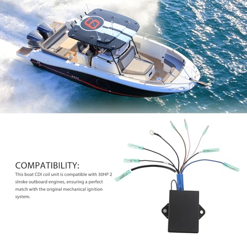 Conjunto de Unidade CDI para Barco 61N 85540 13 30HP 2 Tempos - Ignição de Alto Desempenho, Artesana