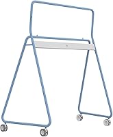 Vista 1 de Vibe 55'' Interactive Whiteboard Portable Stand, Four Lockable Wheels, Sleek Design for The Modern Office or Classroom (Blue)