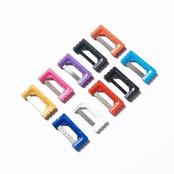 Orthodontic Dental Interproximal Reduction IPR Strip System Kit Polishing Strips Set of 10 IPR Plus Deep Strip