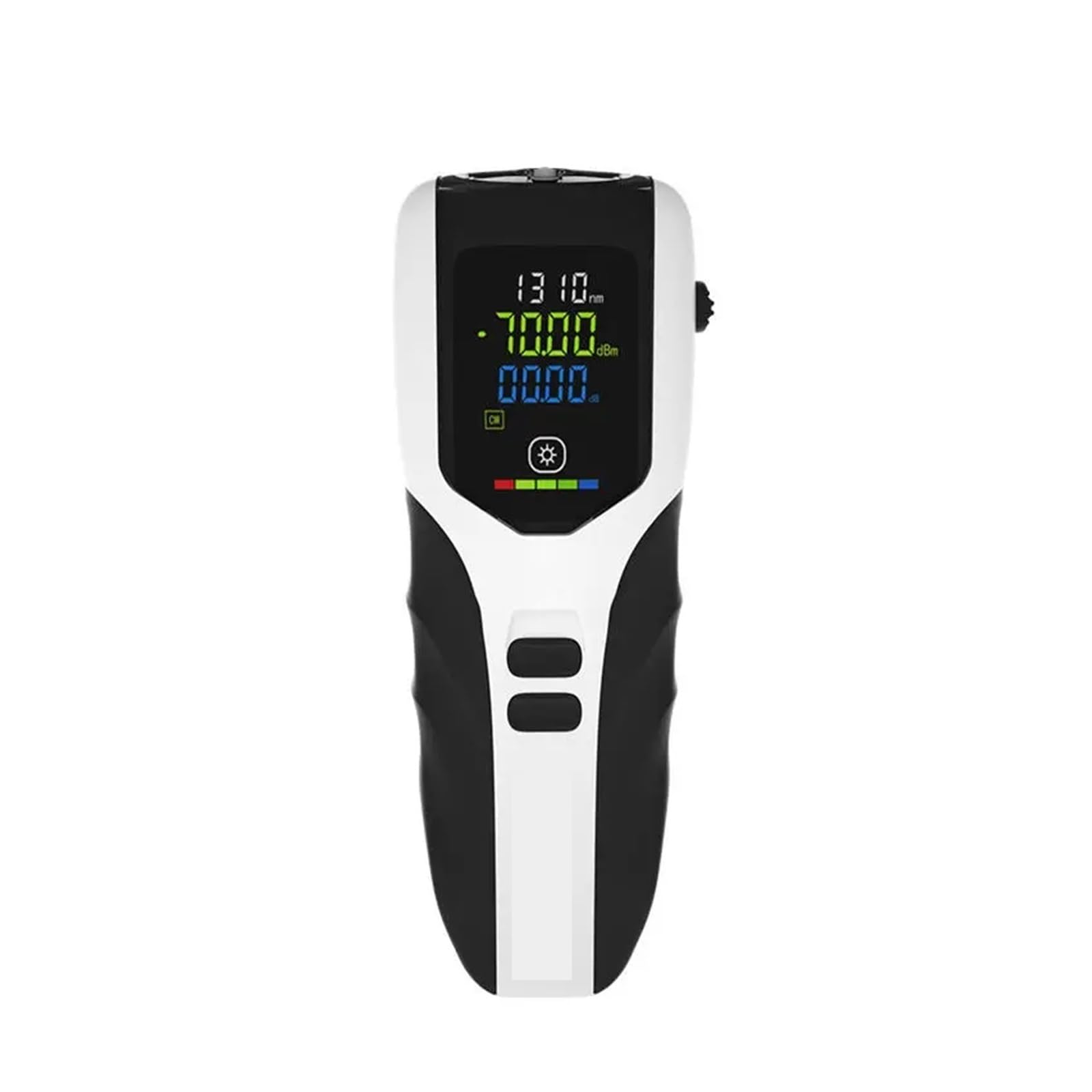 Cfwwsaq 70 To 6Dbm Fiber Tester, G7 Fiber Optical Power Meter -70 To +3/-70 To +10/-50 To 26Dbm Portable Optic Cable Tester Optional Connector Opm(-70 To 6Dbm)