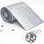 PP OPOUNT 2160 PCS Self-Adhesive Mosaic Tiles, Mirror Tiles for Crafts, Small Mirror Mosaics Tiles for Indoor Decoration, DIY Disco Balls, Vases, Cups, Photo Frames (5 x 5 mm)