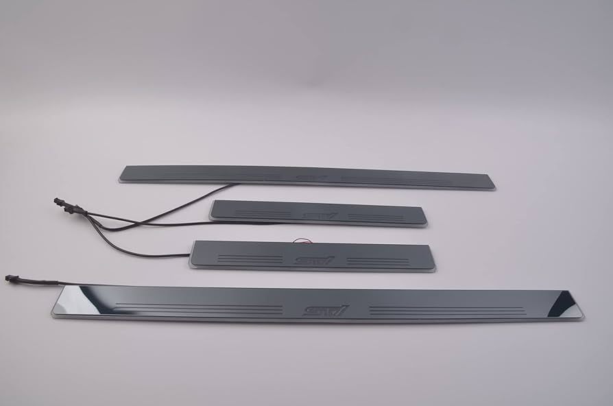 SUBARU LEDスカッフプレート Amazon | スバル WRX STI LED スカッフプレート 流れる シーケンシャル