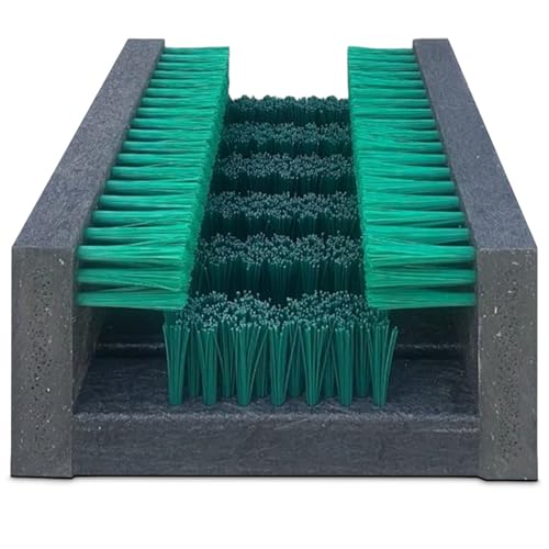 Borstelshop Schuhabstreifer Kunststoff - Fussabtreter Aussenbereich -...