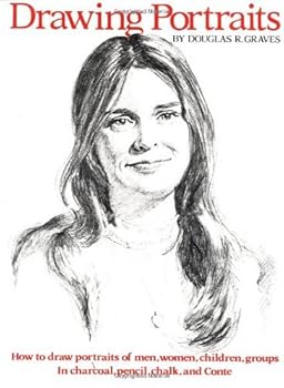 Paperback By Douglas R. Graves Drawing Portraits (Reprint, 2005) [Paperback] [Italian] Book