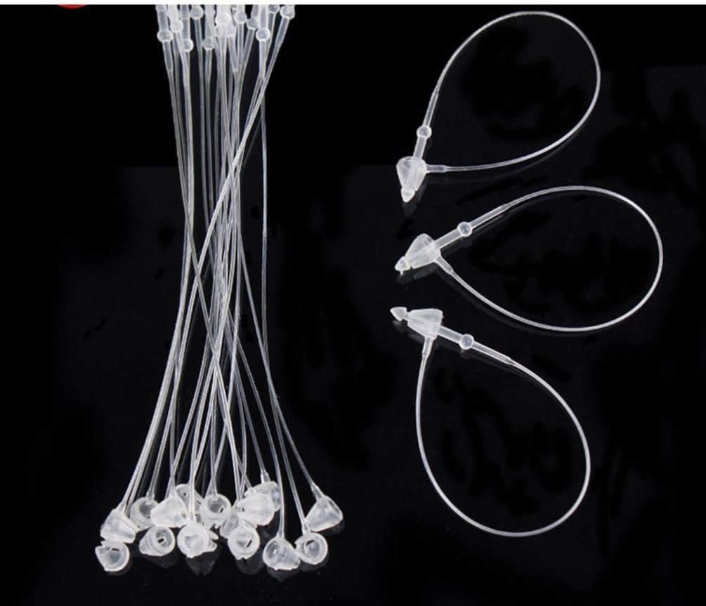 Plastic Fastener Hang Tag Snap Lock HOMEKNOBS 1000 Pcs 3" Pin Security Loop Price