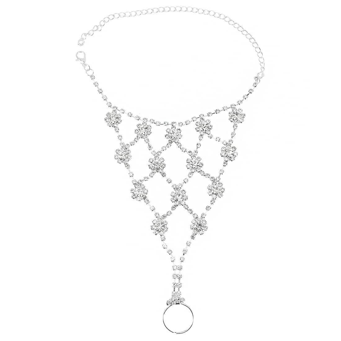 See full amazon price history chart for Yellow Chimes Hand Chain For Women White Crystal Studded Silver Hand Chain Link Ring For Women and Girls Yellow Chimes Hand Chain For Women White Crystal Studded Silver Hand Chain Link Ring For Women and Girls (B0BZS6GS3J) Amazon Price History, Amazon Price Tracker