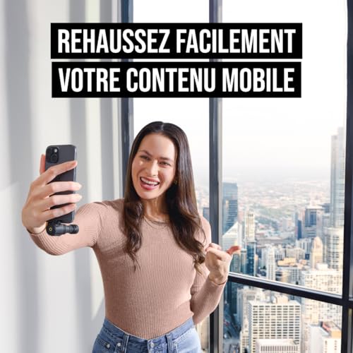 Microphone directionnel USB-C RØDE VideoMic Me-C+ pour smartphones iOS et Android