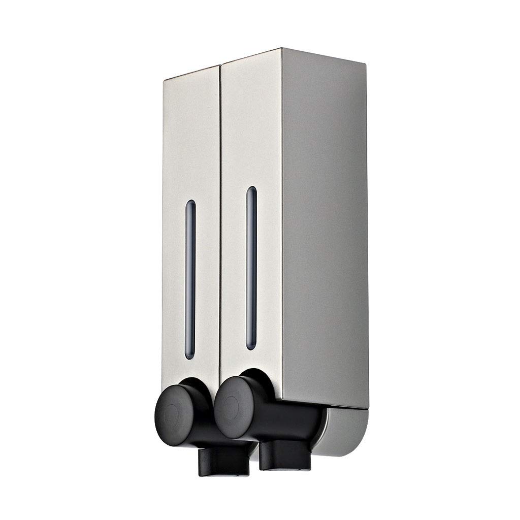 Dispenser per lozioni Dispenser di sapone liquido manuale del bagno della parete del bagno dell'hotel fissato al muro Dispensatore di sapone fissato al muro della bottiglia del muro di Chrome Dispensa