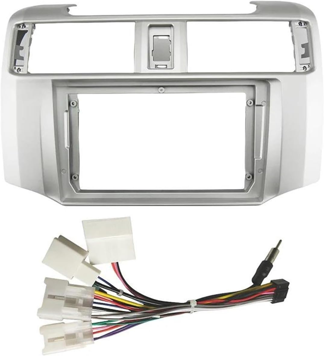 for Toyota for 4Runner 2014-2019 2015 2016 2017 2018 9 Inch Car Frame Fascia Adapter Canbus Box Decoder Radio Dash Fitting Panel Kit Radio Fascia Frame