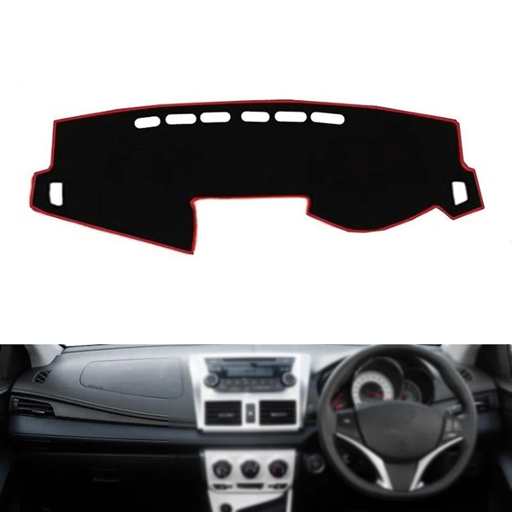 Fit for Toyota Yaris 2014-2019 RHD, Car Dashboard Cover, Interior Dash Covers, Non-Slip Dash Cover mat, Easy to use