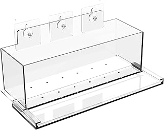 12 Rectangle Planter Ideas for Modern Patios and Small Gardens 90 Acrylic Window Planter - Clear Plant Pot with Drainage, Rectangular Succ...